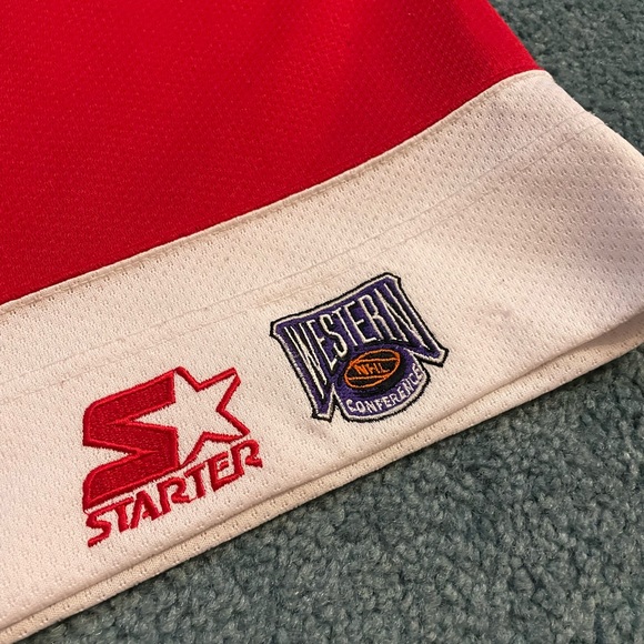 Vintage Detroit Redwings Starter Jersey - Picture 5 of 5